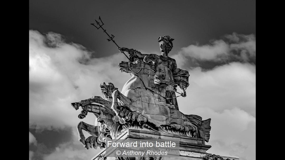 Forward into battle